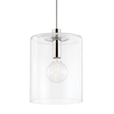 Mitzi Neko 1 - Light Pendant in  Polished Nickel Clear Shade