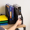 IRIS USA Letter/Legal File Metal Magazine File Holders, Black - 6Pack - 3 of 4