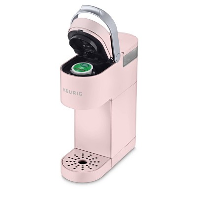 Dusty Rose Compact Matte Single Serve Coffee Maker