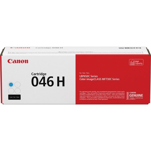 Canon 1253C001 046 Toner Cartridge, High Yield Cyan