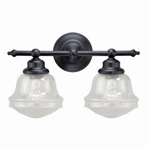 Vaxcel Huntley 2 - Light Vanity in  Oil Rubbed Bronze - 1 of 4