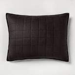 Heavyweight Linen Blend Quilt Pillow Sham - Casaluna™