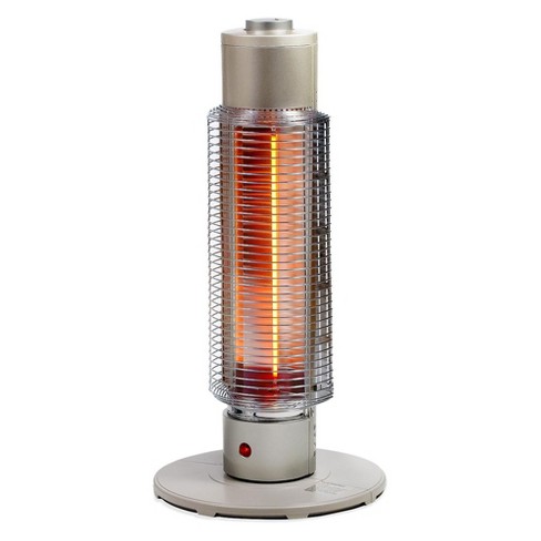 Sengoku Heatmate Portable Instant Heat Graphite Medium Tower Electric Heater  For Small Areas In Homes, Offices, And Workshops, Champagne : Target