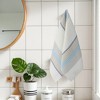 REGALWOVEN Bathroom Waffle Cotton Soft Absorbent Striped Hand Towel 13 x 29 Inch - 2 of 4