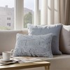 REGALWOVEN Fade Resistant Modern Plush Square Throw Pillow Covers 2 Pcs - 2 of 4