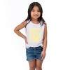 The Juniper Shop Sweet Summer Time Block Distressed Toddler Tank - 3 of 4