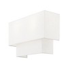 Livex Lighting Claremont 2 - Light Wall Light in  Brushed Nickel - 3 of 4
