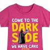 Girls' - Star Wars - Come To The Dark Side Fitted Short Sleeve Graphic T-Shirt - 2 of 4