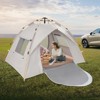 YIYIBYUS Instant Pop-Up Tent for Camping, 2-3 Person Camping Tent, Camping Tent with Mesh Design - 2 of 4