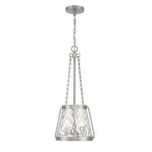 Savoy House Crawford 3 - Light Pendant in  Satin Nickel - 1 of 4