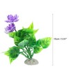 Unique Bargains Fish Tank Aquarium Decorations Plants Aquarium Decorations PE Ceramics Plants 5.91" - 4 of 4