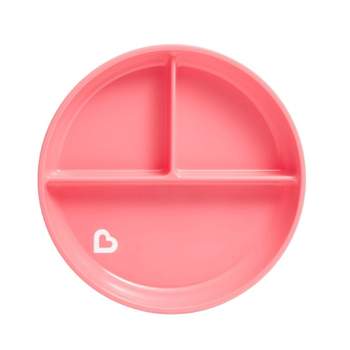Munchkin Stay Put Divided Suction Toddler Plates