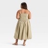 Women's Corset Bubble Midi A-Line Dress - Future Collective - 2 of 3
