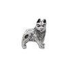 Black Bow Jewelry Sterling Silver German Shepherd Bead Charm - 2 of 4