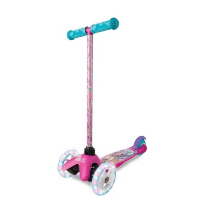 Barbie Tilt and Turn Light Up 3 Wheels Scooter