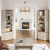 Tribesigns 70.87" Tall Corner Storage Cabinet with Doors, Wooden 6-Tier Bookshelf Bookcase Display Shelving Unit for Living Room - 4 of 4
