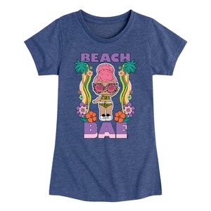 Girls' - LOL Surprise! - Groovy Beach Babe Fitted Short Sleeve Graphic T-Shirt - 1 of 4