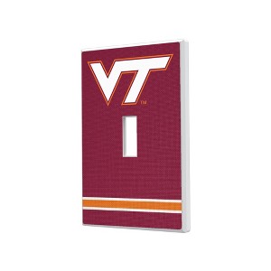 NCAA ACC Universities Stripe Hidden-Screw Light Switch Plate for Single Toggle - 1 of 4