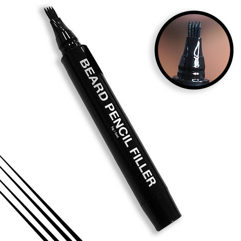 PACINOS Beard Pencil Filler - Black, 4 of 8