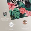 Art Remedy Zebra Hidden in Tropics Tropical Jungle Animals Wall Art Unframed - 4 of 4