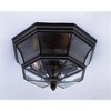 Quoizel Lighting Newbury 3 - Light Flush Mount in  Mystic Black - 2 of 2