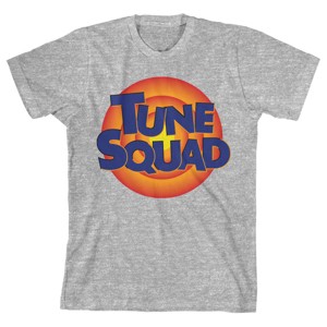 Space Jam 2 Tune Squad Logo Youth Athletic Gray Graphic Tee - 1 of 1