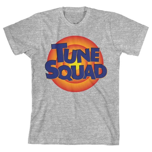 Space Jam 2 Tune Squad Logo Youth Athletic Gray Graphic Tee - image 1 of 1