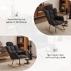 Racxily Teddy Fabric Nursery Rocking Glider Chair - 2 of 4