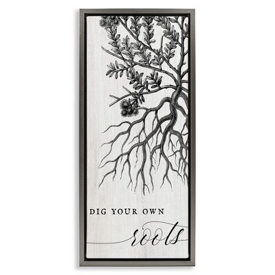 Stupell Industries Dig Your Own Roots Empowering, 15" x 31"