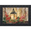 Briarwood Lane Doormat 30x18 Indoor Outdoor Holiday Lantern Christmas For Christmas Doormat - 2 of 4