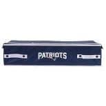 NFL Franklin Sports New England Patriots Under The Bed Storage Bins - Large