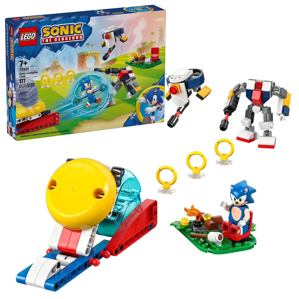 LEGO Sonic the Hedgehog: Sonic's Campfire Clash Building Toy 77001