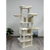 Gulches Pet Tower Collection: Versatile Cat Trees & Climbing Towers with Adjustable Heights, Hammocks, and Scratching Posts - 2 of 4