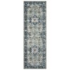 Washable Living Room Rug Vintage Rug Traditional Floral Distressed Accent Carpet Low Pile Non-Slip Floor Mat - 3 of 4