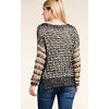 Women's Long Sleeve Knit Sweater - VOCAL APPAREL - 3 of 3