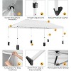 Upgraded 10x20 Pop Up Canopy Tent with 6 Removable Sidewalls, Commercial Heavy Duty Thicken Legs Canopy Tents with Roller Bag, Sand Bags, Stakes - 4 of 4