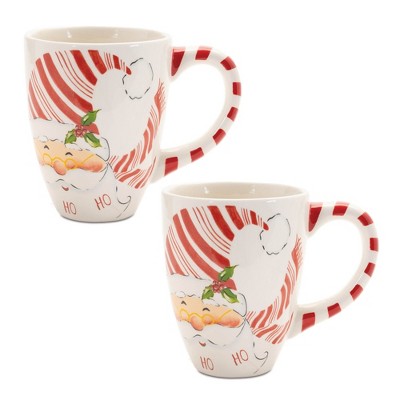 Santa Coffee Mug (Set of 2)