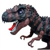 Tyrannosaurus T-Rex Dinosaur With Lights aAnd Sounds (Brown) - 2 of 4