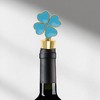 Unique Bargains Bottle Stoppers Four-Leaf Grass Zinc Alloy Aluminum Alloy TPR 3.94"x1.42"x0.79" 1 Pc - 2 of 3