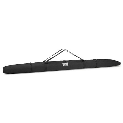 high sierra deluxe wheeled double ski bag