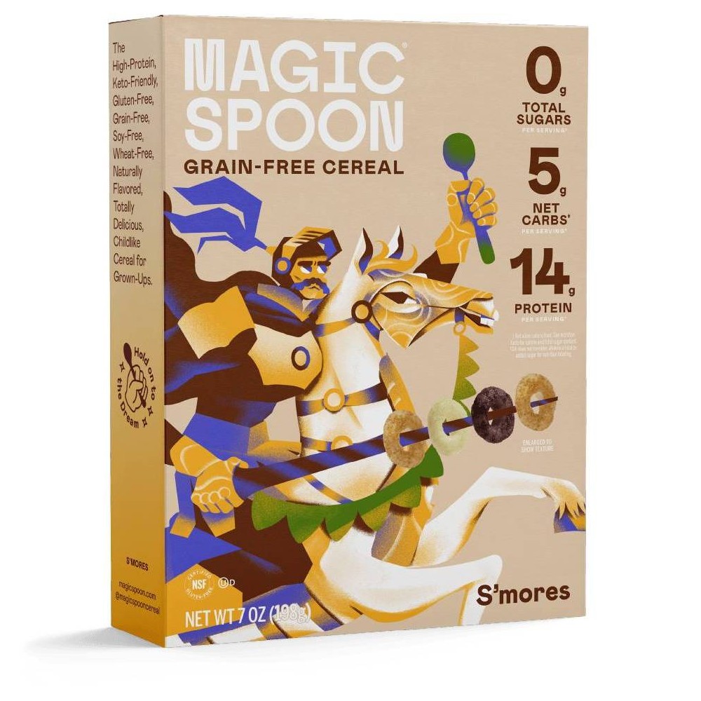 Magic Spoon S'mores Keto and Grain Free Cereal - 7oz
