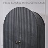 SinCiDo Arched Cabinet, 71 "High Pantry Cabinet, with Adjustable Shelves and 2 Large Drawers, Cabinet, for Living Room, Bathroom, Kitchen - 4 of 4