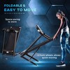 Soozier Treadmill Machine Electric Motorised Folding Running Machine 12 Preset Programs w/ LED Display Drink Holder & Phone Holder Perfect - 4 of 4