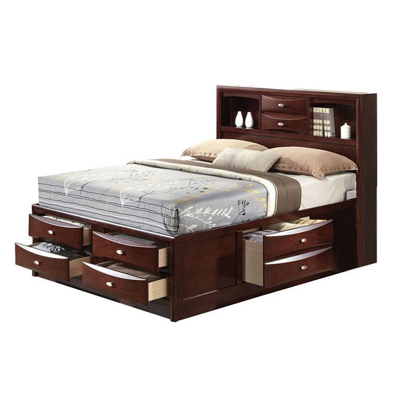86&#34; Full Bed Ireland Bed Espresso - Acme Furniture, 5 of 7