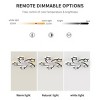 29" Ceiling Fan with Dimmable LED Lights, 6-Speed Reversible Fan with Remote & APP Control for Bedroom or Living Room–The Pop Home - 3 of 4