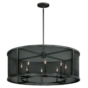 Vaxcel Wicker Park 8 - Light Pendant in  Warm Pewter - 1 of 1