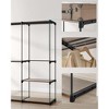 SONGMICS Portable Closet, Freestanding Closet Organizer, Clothes Rack with Shelves, Hanging Rods, Storage Organizer, 54.3 x 16.9 x 71.7 Inches - image 4 of 4