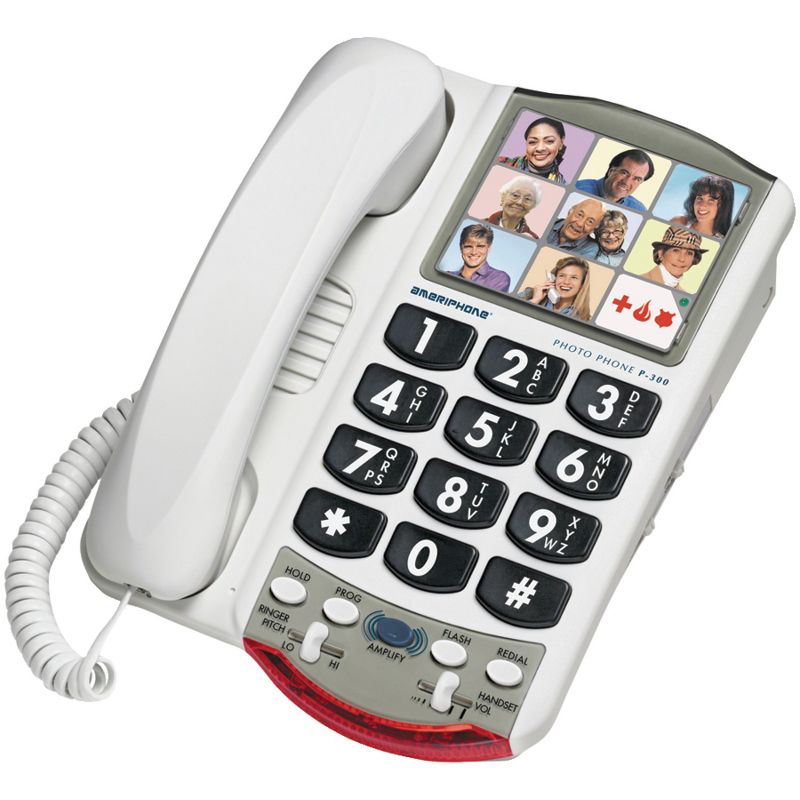 Clarity® P300™ Amplified Corded Photo Phone, 1 of 7