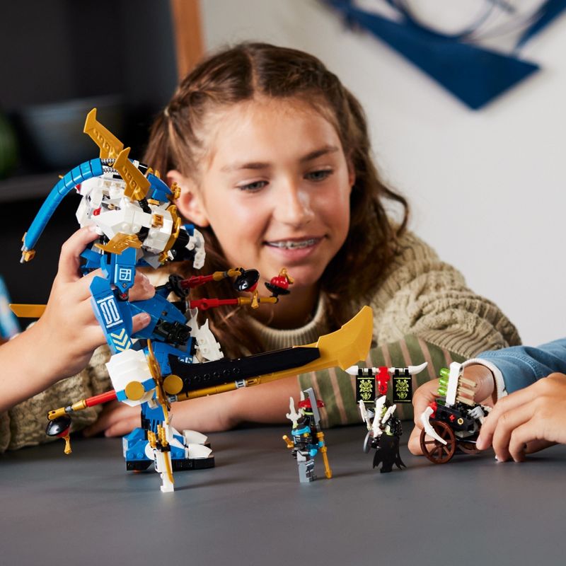 LEGO NINJAGO Jay Titan Mech Action Figure Battle Toy 71785, 4 of 8