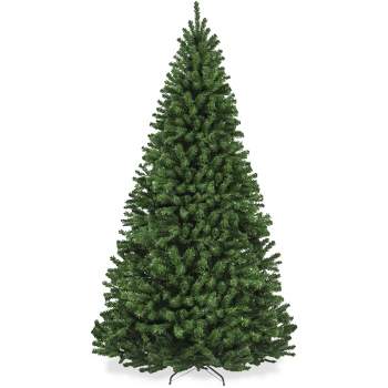 Best Choice Products Premium Spruce Artificial Christmas Tree w/ Easy Assembly, Metal Hinges & Foldable Base